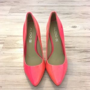 Hot Pink Pumps